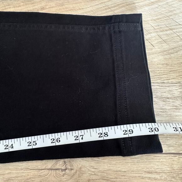 Banana Republic LONG The Weekender Slim Barrel Leg Pant Black 12 713475 - Picture 13 of 13